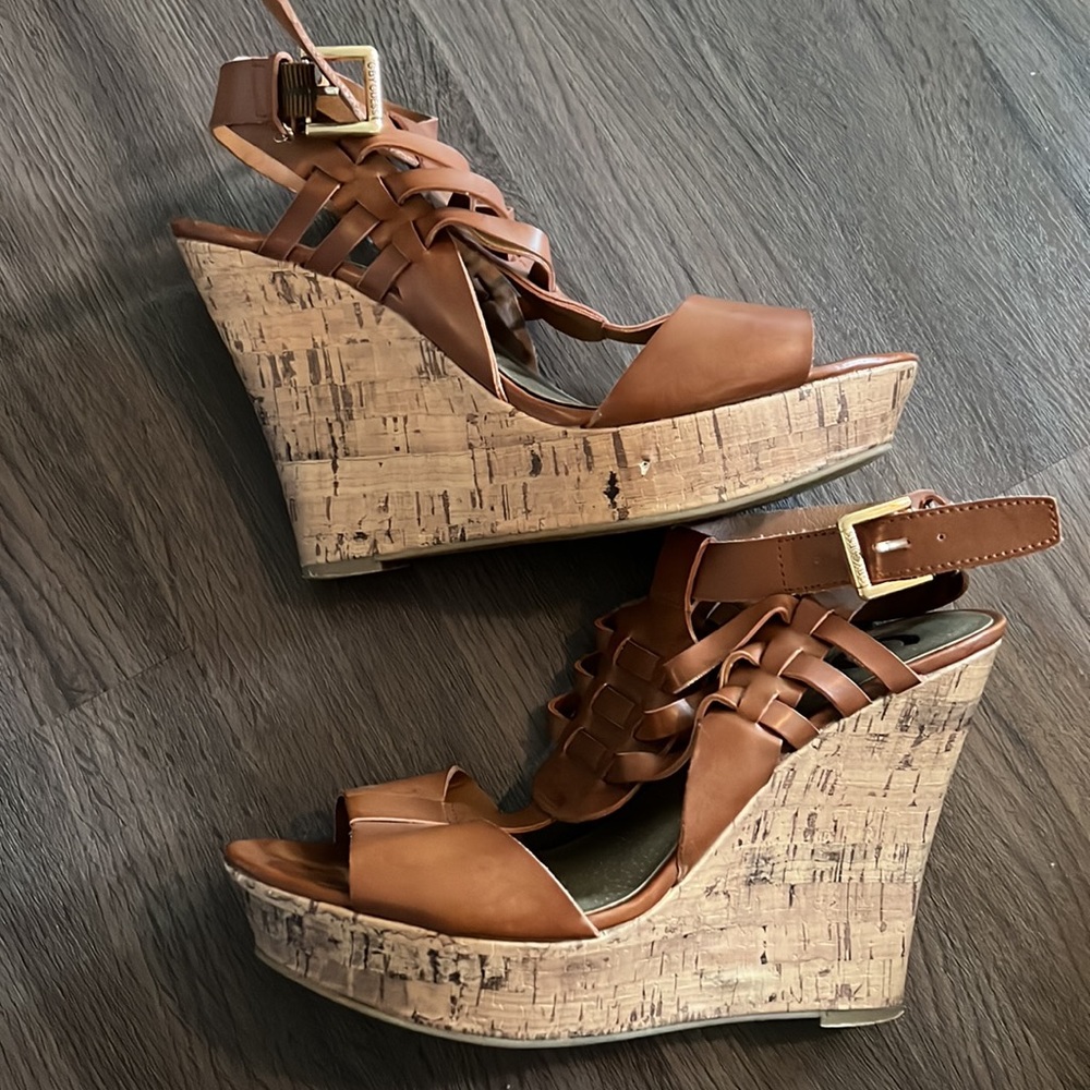 Brown wedges - Picture 4 of 6